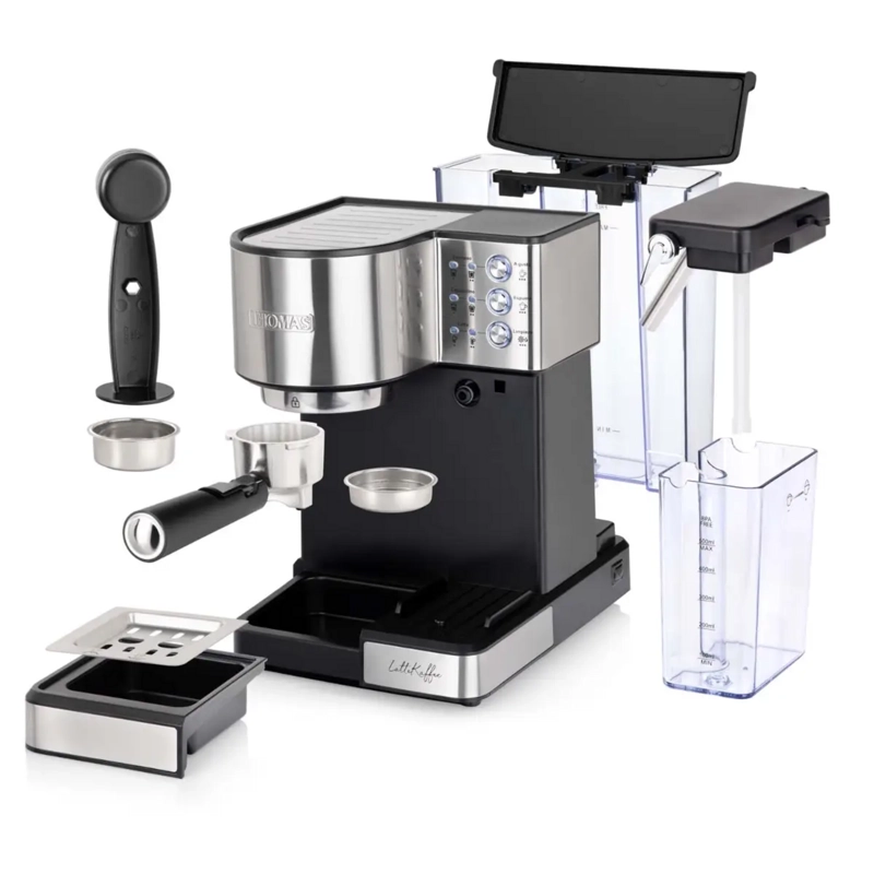 CAFETERA ESPRESSO THOMAS TH-160 DELI 15 BAR ESPUMADOR LATTE - 10