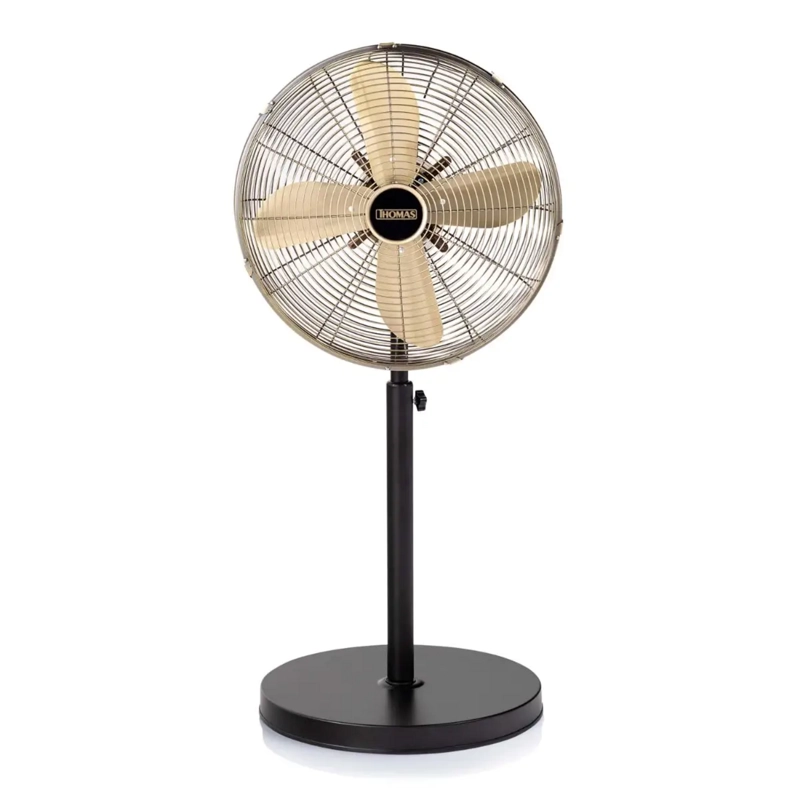 VENTILADOR DE PIE THOMAS TH-16BNP GRIS OSCILANTE 50W 145 CM - 10