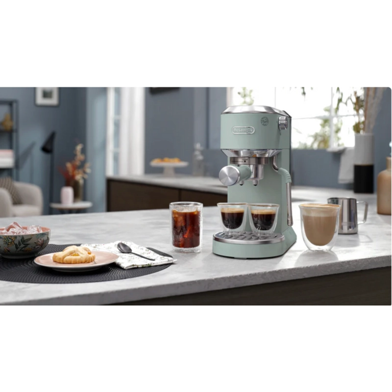 CAFETERA DELONGHI DEDICA DUO LATTEART COLD BREW PISTACHO - 9