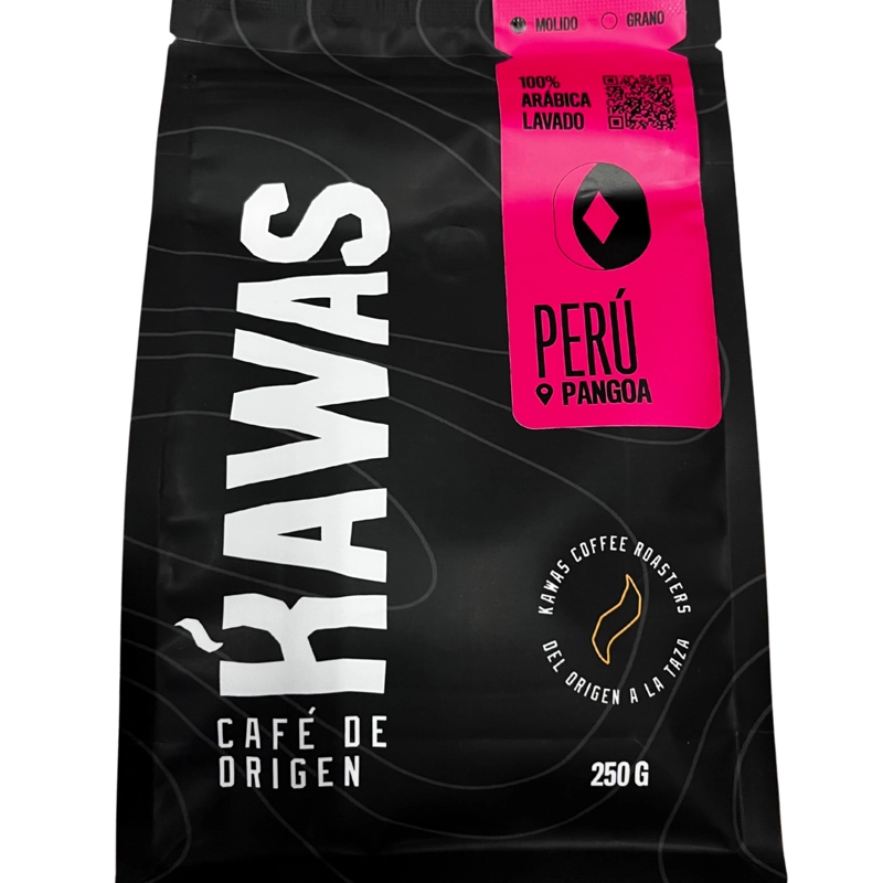 CAFE MOLIDO KAWAS PERU PANGOA CAFE DE ORIGEN 250G - 2