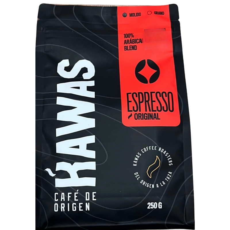 CAFE MOLIDO KAWAS ESPRESSO ARABICA ORIGINAL 250G - 2