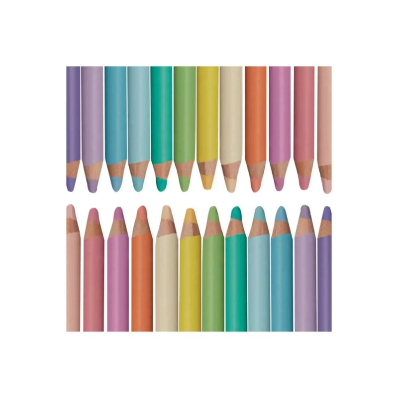 SET LAPICES DE COLORES PRISMACOLOR JUNIOR 12 UNIDADES PASTEL - 3