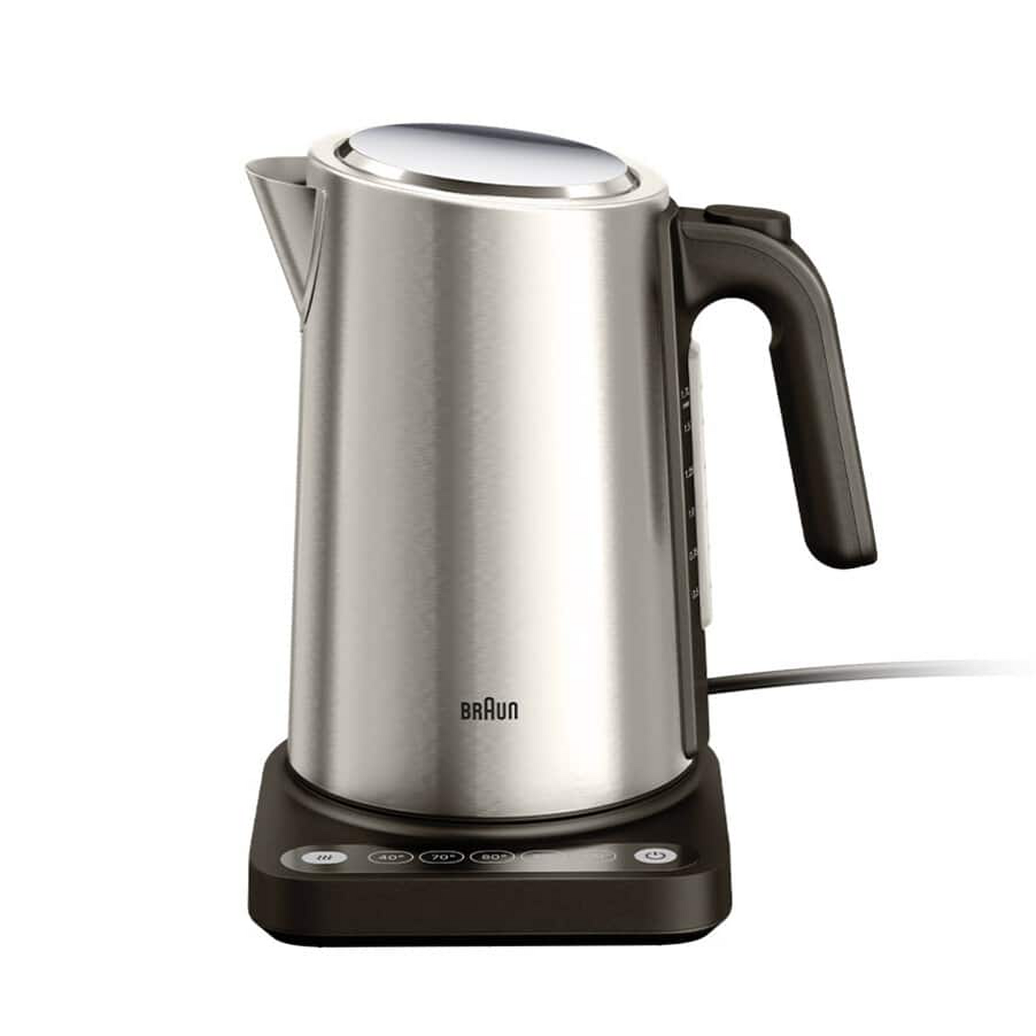 HERVIDOR BRAUN ACERO 2200W 5 TEMPERATURAS MANTIENE CALOR - 1