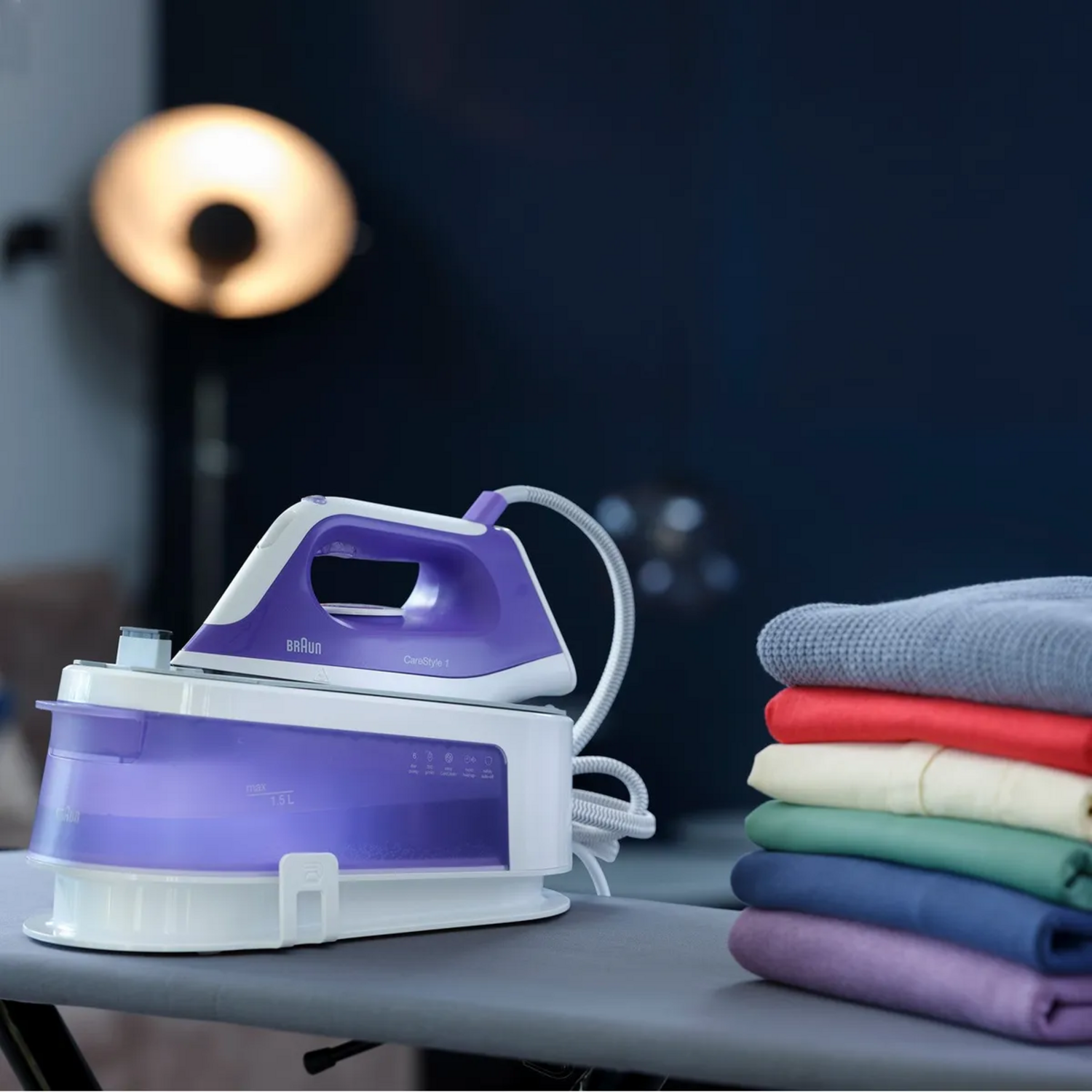 CENTRO PLANCHADO BRAUN CARESTYLE 1 VAPOR ALTA PRESION 6B - 7
