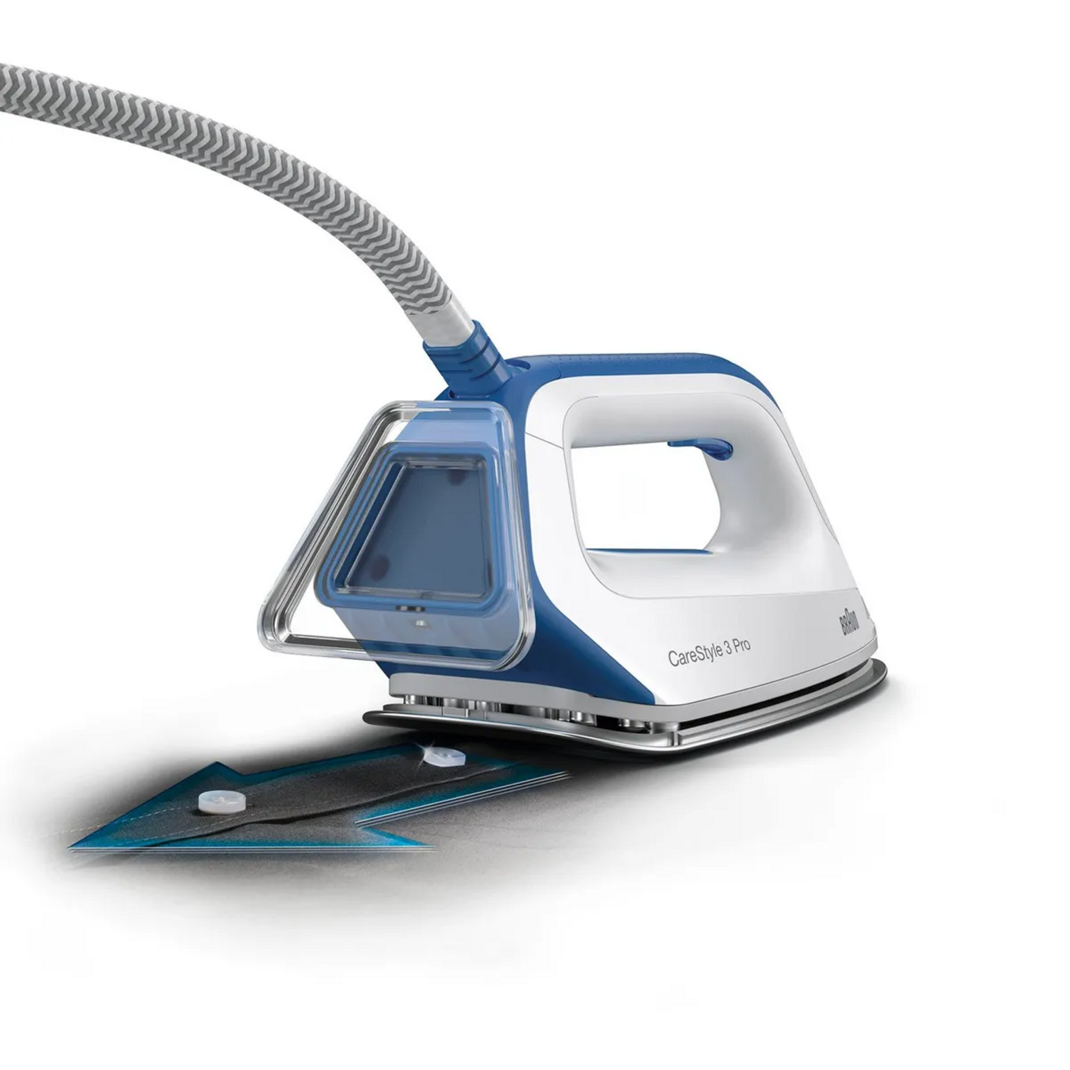 CENTRO PLANCHADO BRAUN CARESTYLE 3 PRO VAPOR ALTA PRESION 2L - 7