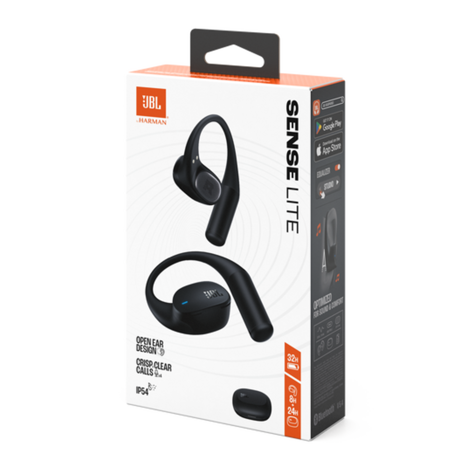 AUDIFONOS JBL SENSE LITE OPEN EAR BT 5.4 IP54 32H TWS NEGRO - 6