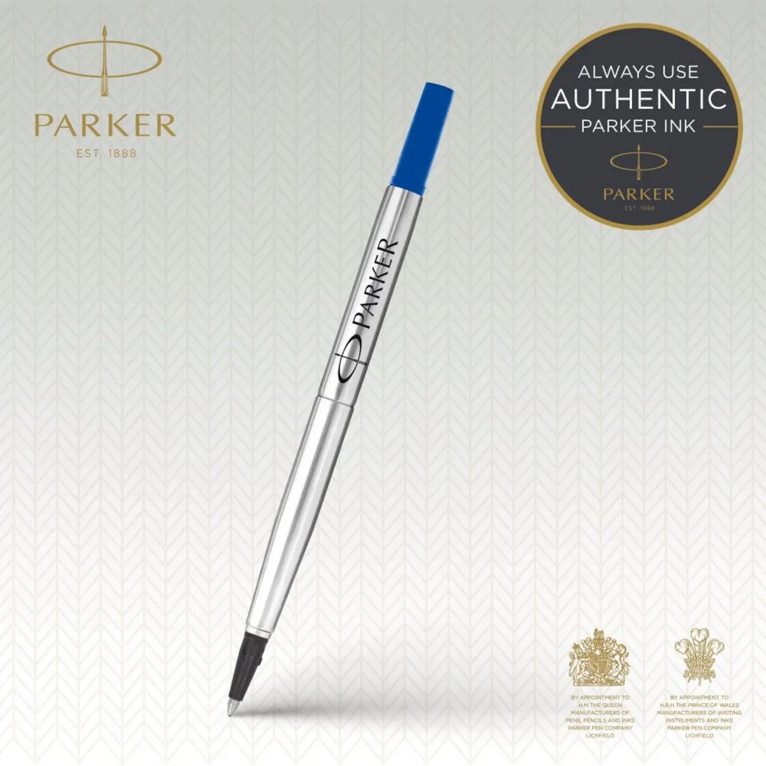 REPUESTO PARA ROLLERBALL PARKER AZUL QUINK 1 UNIDAD 0,7 MM - 2