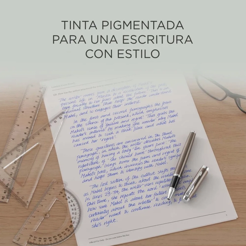 REPUESTO PARA ROLLERBALL PARKER AZUL QUINK 1 UNIDAD 0,7 MM - 5