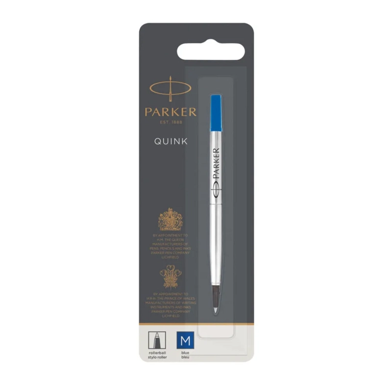 REPUESTO PARA ROLLERBALL PARKER AZUL QUINK 1 UNIDAD 0,7 MM - 7