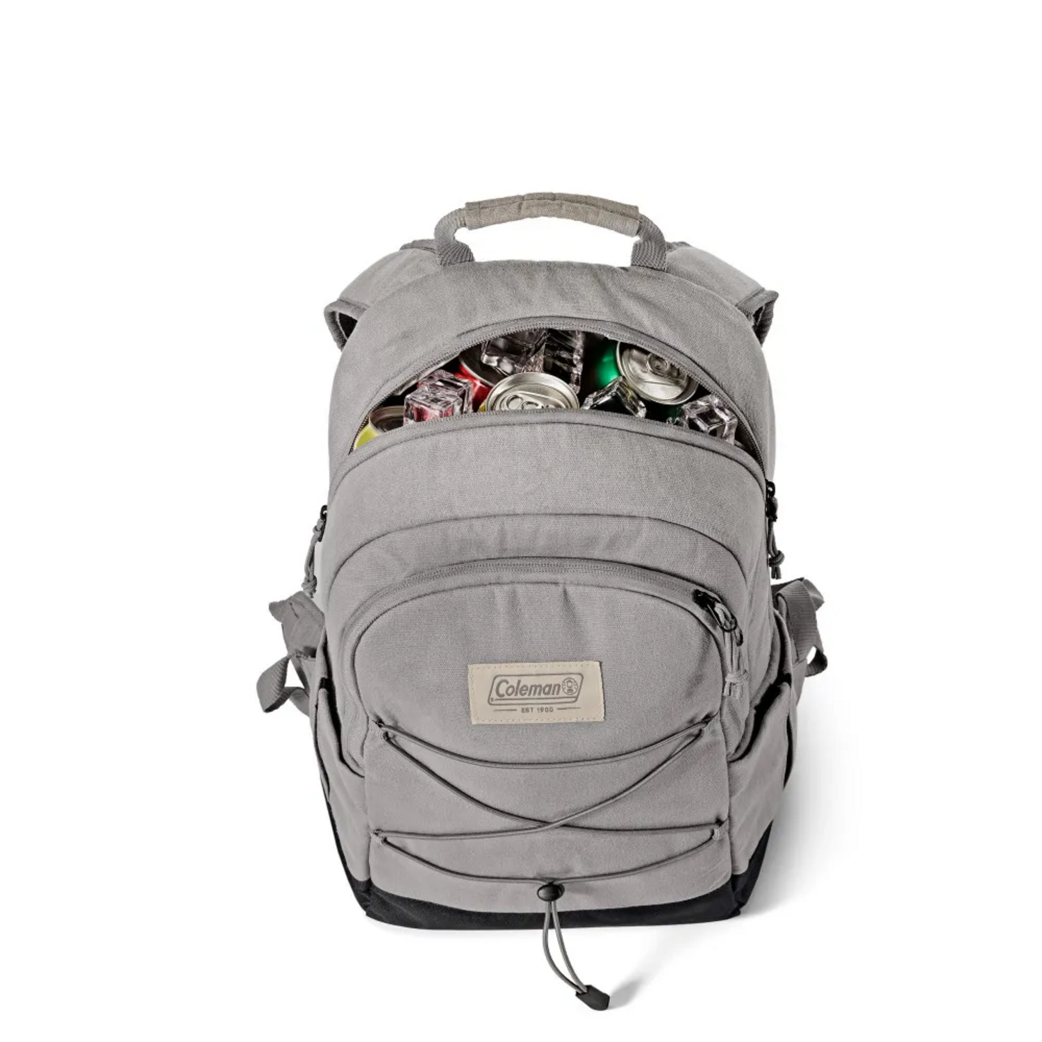 COOLER COLEMAN MOCHILA 30 LATAS 24H TE RMICA OUTDOOR GRIS - 4
