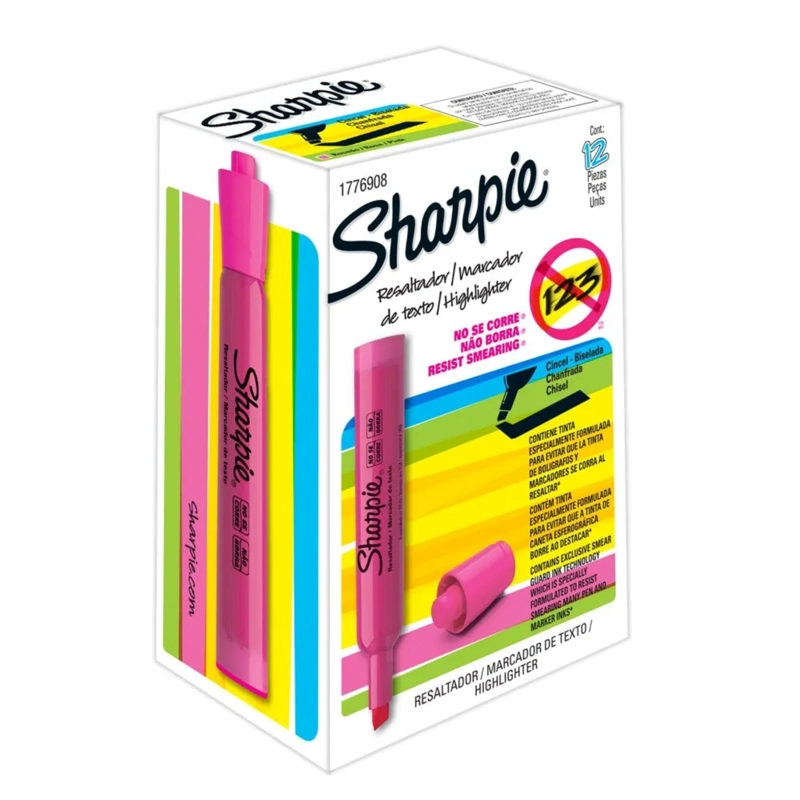 DESTACADOR SHARPIE TANK ROSADO INDIVIDUAL - 3