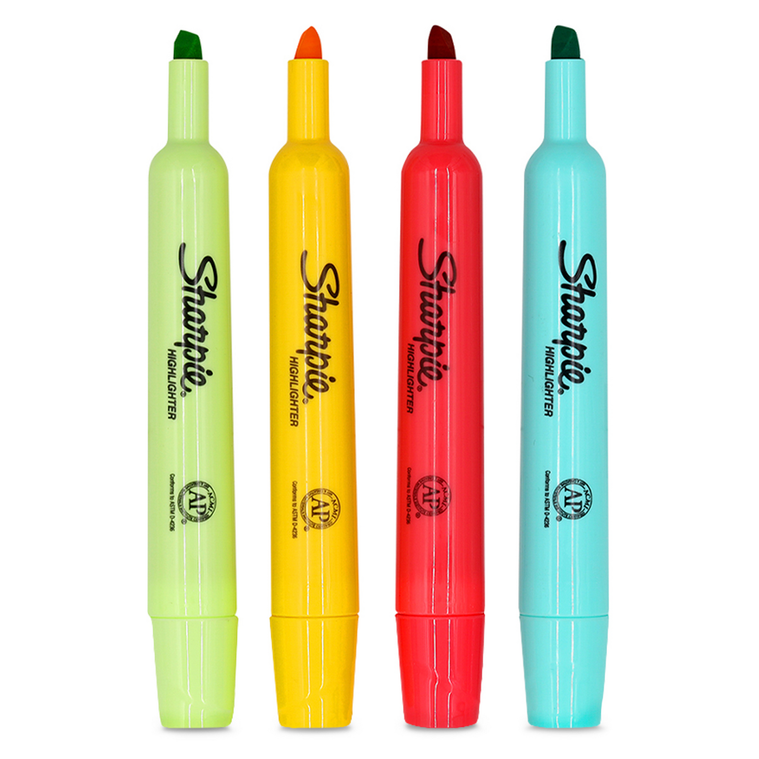 SET DESTACADORES SHARPIE TANK BLISTER X4 COLORES FASHION - 4
