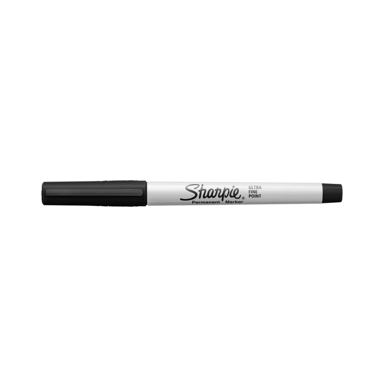 MARCADOR PERMANENTE SHARPIE PUNTA ULTRAFINA NEGRO INDIVIDUAL - 1