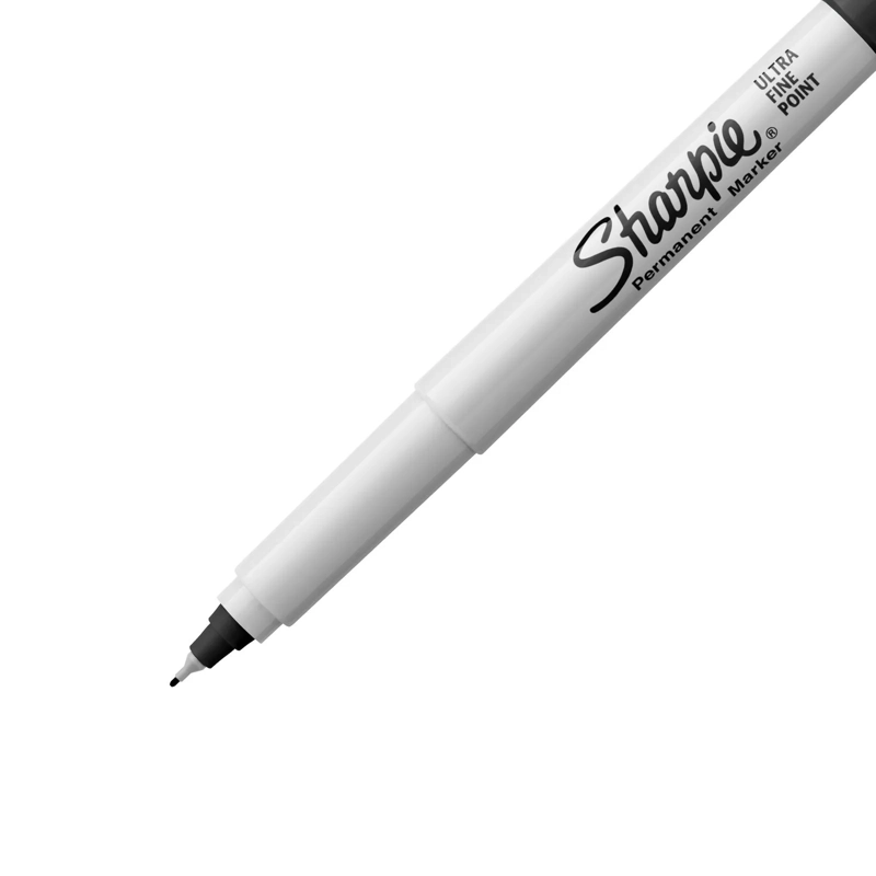 MARCADOR PERMANENTE SHARPIE PUNTA ULTRAFINA NEGRO INDIVIDUAL - 2