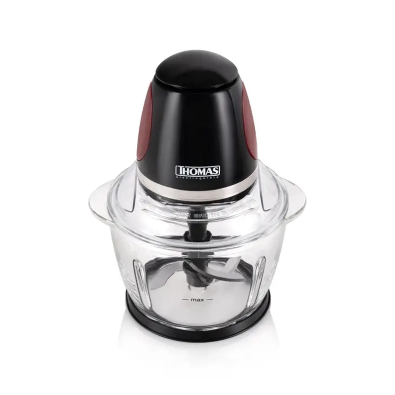 PICADORA THOMAS TH-9005V 200W VIDRIO 1L ONE TOUCH INOX - 7