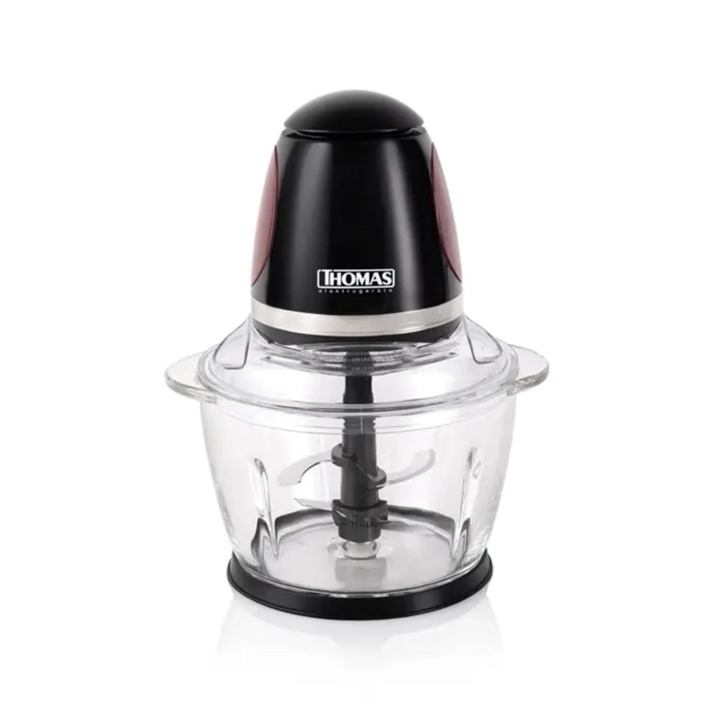 PICADORA THOMAS TH-9005V 200W VIDRIO 1L ONE TOUCH INOX - 9
