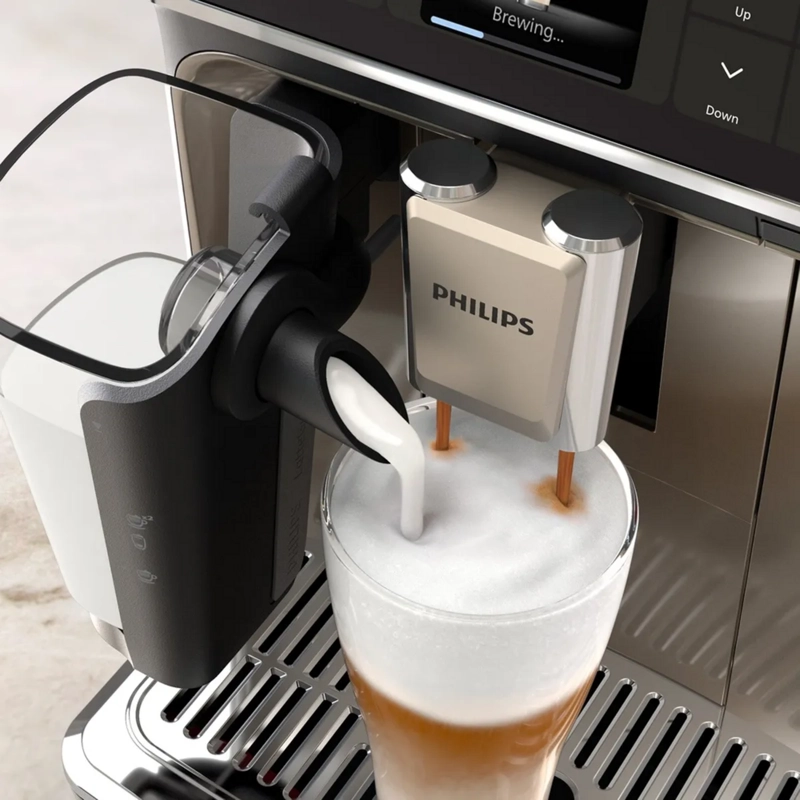 CAFETERA PHILIPS SUPERAUTOMATICA EP5547 LATTEGO 20 BEBIDAS - 9