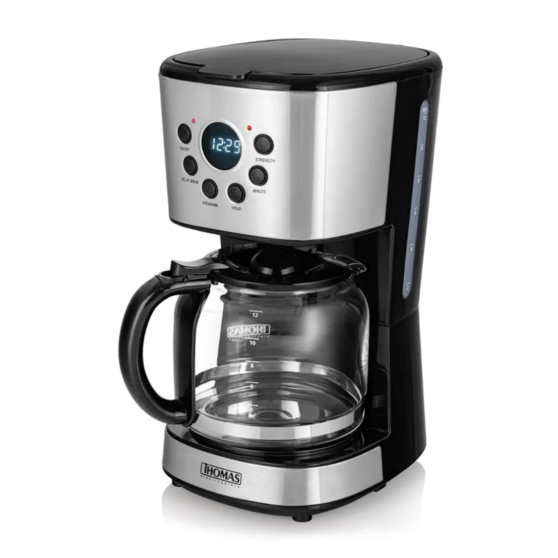 CAFETERA THOMAS TH-141DI 12 TAZAS PROGRAMABLE MANTIENE CALOR - 6