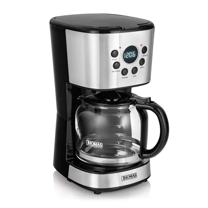 CAFETERA THOMAS TH-141DI 12 TAZAS PROGRAMABLE MANTIENE CALOR - 8