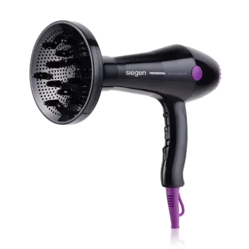 SECADOR DE PELO SIEGEN SG-3049 2000W IONICO DIFUSOR - 4