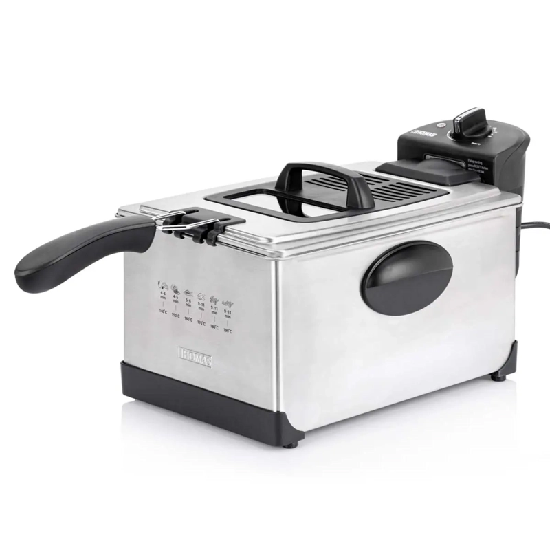 FREIDORA ACEITE THOMAS 5 LITROS 1950W RAPIDA INOX 190C - 8
