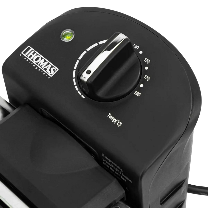 FREIDORA ACEITE THOMAS 5 LITROS 1950W RAPIDA INOX 190C - 9