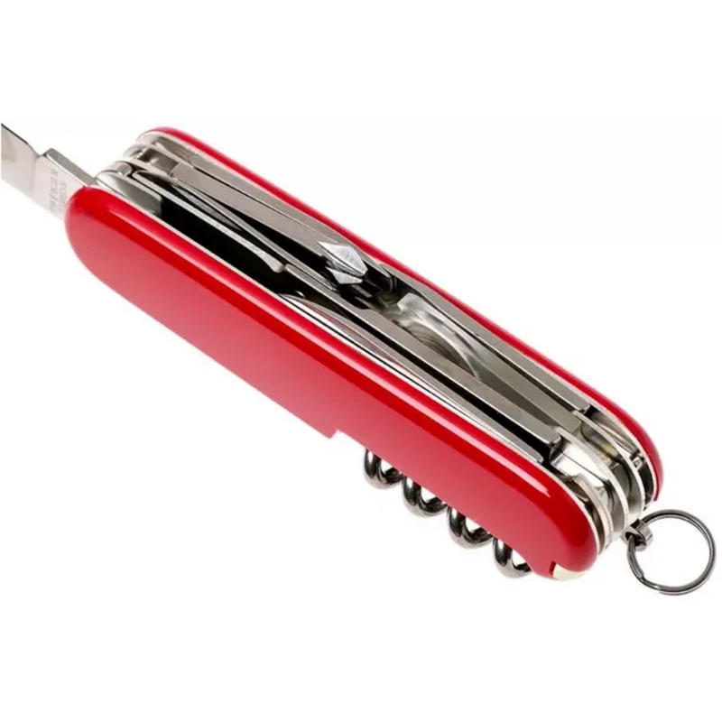NAVAJA CORTAPLUMA VICTORINOX EXPLORER 16 FUNC ROJA 91MM LUPA - 4