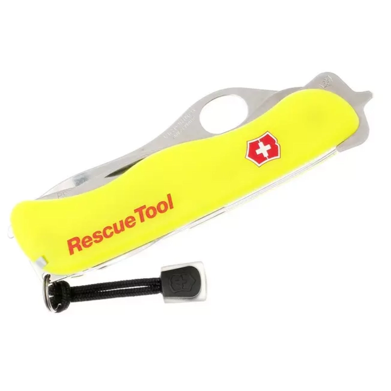 NAVAJA CORTAPLUMA VICTORINOX RESCUE TOOL 111MM AUTO AMARILLA - 7