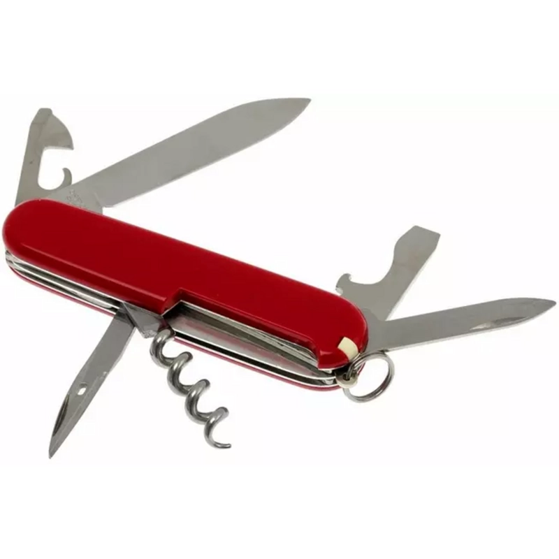 NAVAJA CORTAPLUMA VICTORINOX SPORTSMAN 84MM 13 FUNC ROJA - 3
