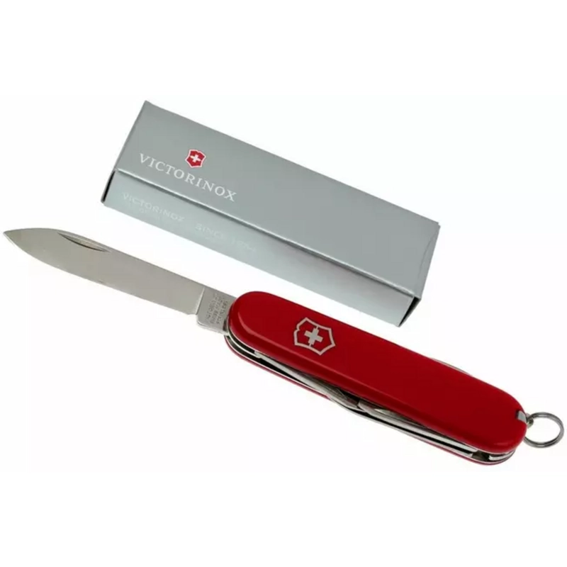 NAVAJA CORTAPLUMA VICTORINOX SPORTSMAN 84MM 13 FUNC ROJA - 5