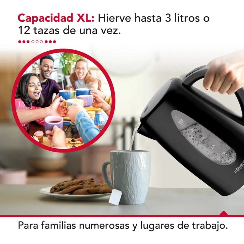 HERVIDOR THORBEN THOR MAGNUM 3000 3L BASE 360 FAMILIAR - 3
