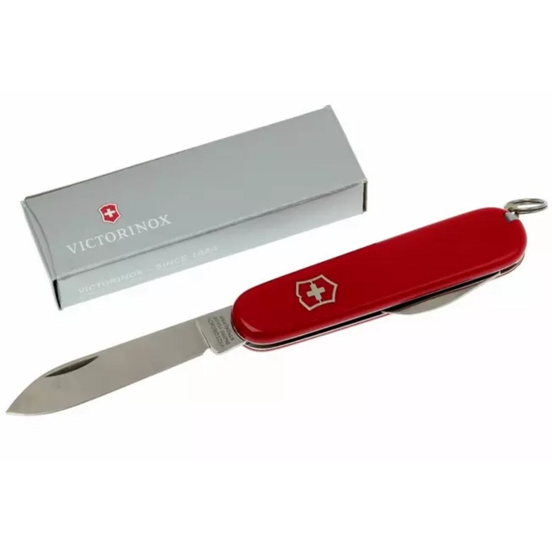NAVAJA CORTAPLUMA VICTORINOX BANTAM 84MM 8 FUNCIONES ROJA - 3