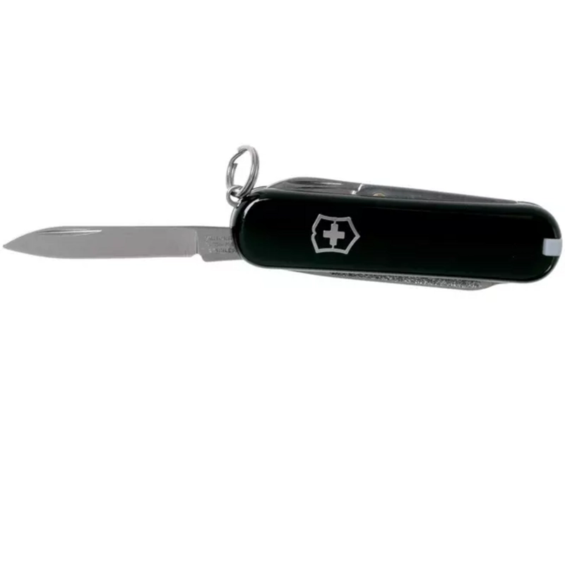 NAVAJA CORTAPLUMAS VICTORINOX CLASSIC SD 58MM 7 FUNC NEGRA - 4