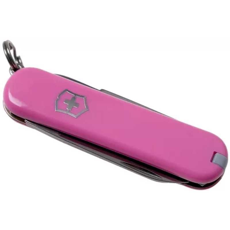 NAVAJA CORTAPLUMA VICTORINOX CLASSIC SD 7 FUNC 58MM ROSADA - 3