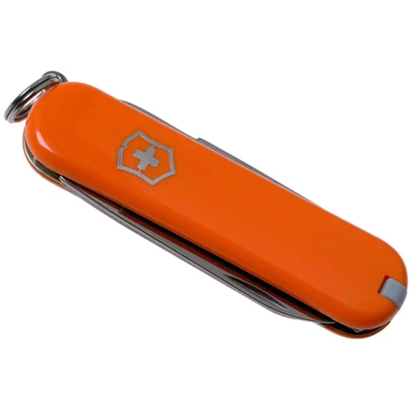 NAVAJA CORTAPLUMA VICTORINOX CLASSIC SD 58MM 7 FUNC NARANJA - 3