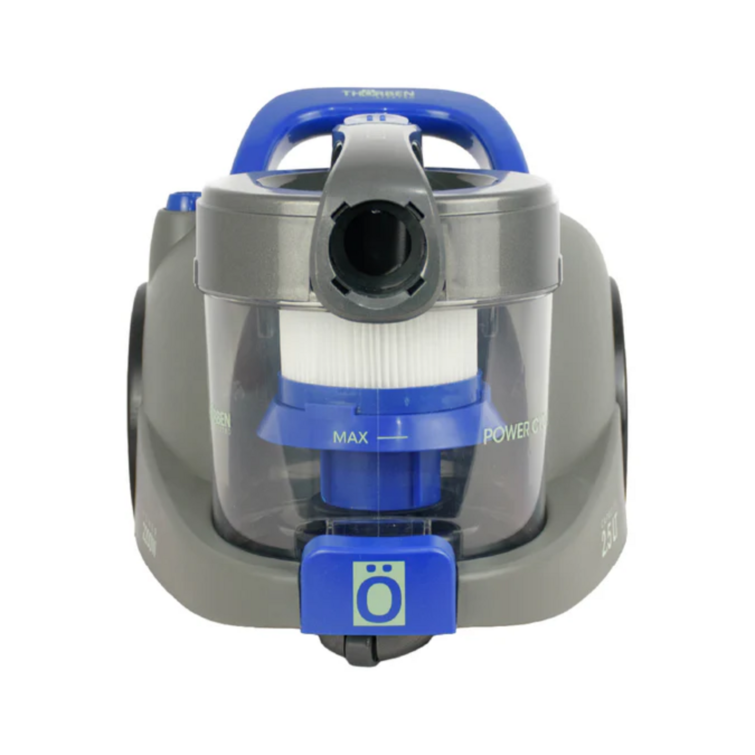 ASPIRADORA THORBEN POWER CYCLONIC SIN BOLSA HEPA 2200W GRIS - 7