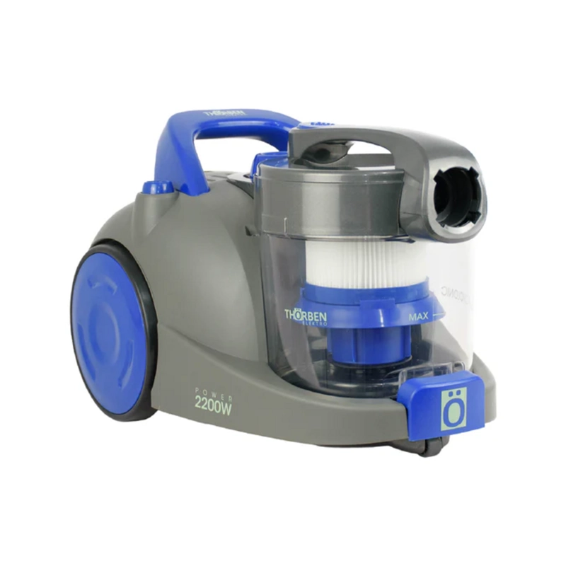 ASPIRADORA THORBEN POWER CYCLONIC SIN BOLSA HEPA 2200W GRIS - 8