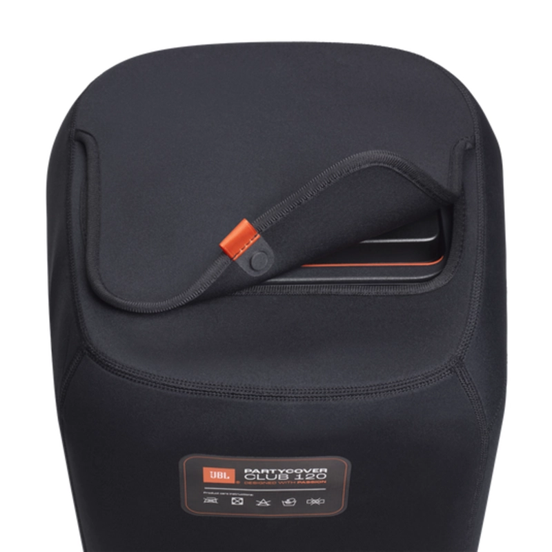 FUNDA JBL PARTY COVER CLUB 120 PARA PARLANTE PARTYBOX NEGRA - 6