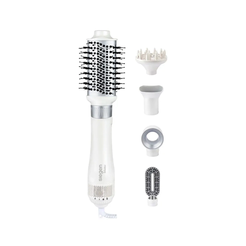 CEPILLO SECADOR MULTISTYLER SIEGEN 5 CABEZALES IONICO 1200W - 3