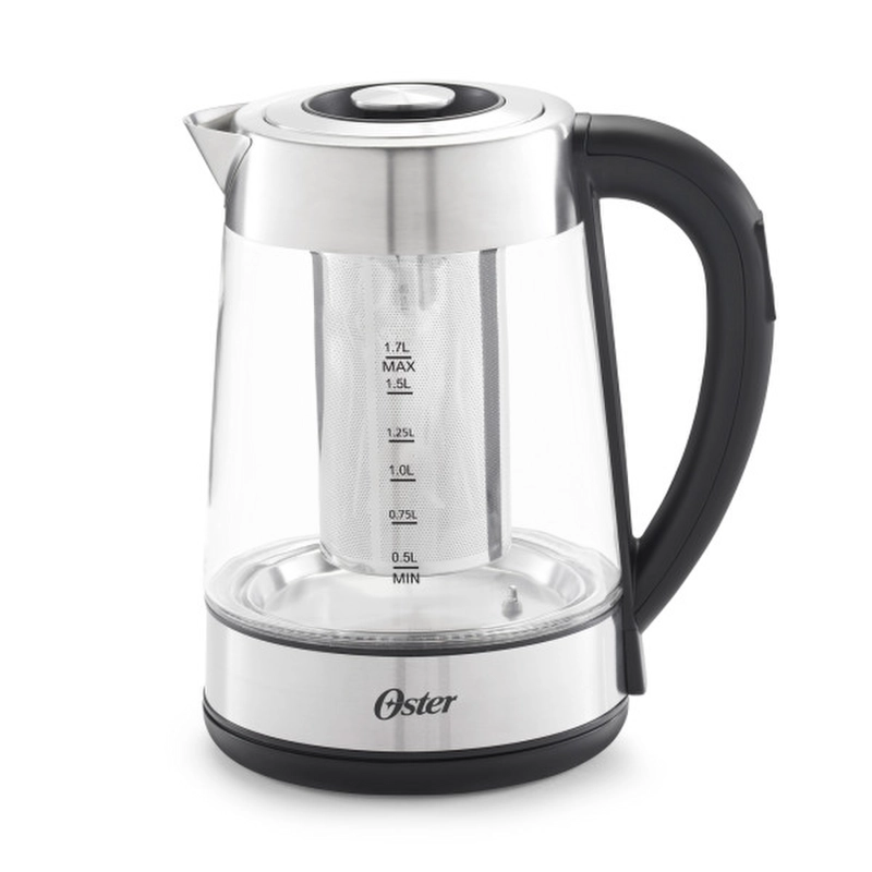 HERVIDOR OSTER VIDRIO 1.7L INFUSOR TE  CONTROL TEMPERATURA - 1