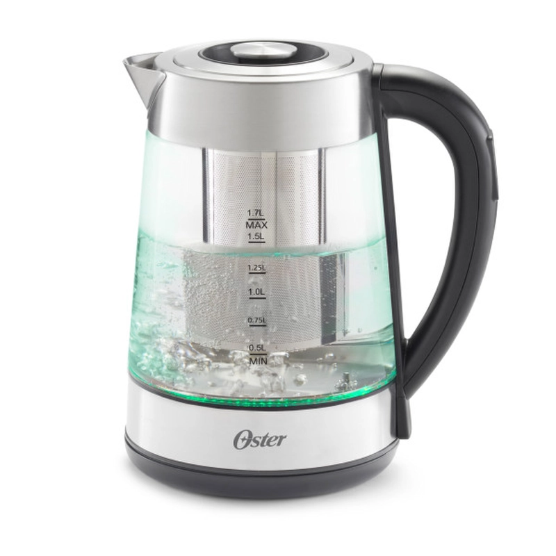 HERVIDOR OSTER VIDRIO 1.7L INFUSOR TE  CONTROL TEMPERATURA - 5