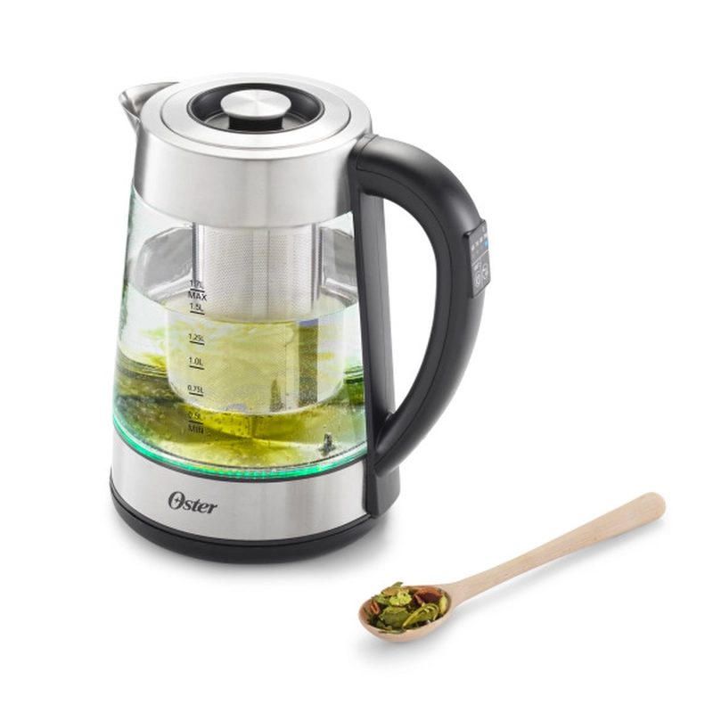 HERVIDOR OSTER VIDRIO 1.7L INFUSOR TE  CONTROL TEMPERATURA - 6