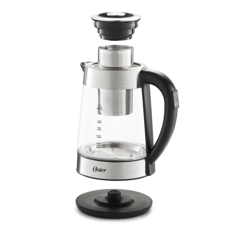 HERVIDOR OSTER VIDRIO 1.7L INFUSOR TE  CONTROL TEMPERATURA - 7
