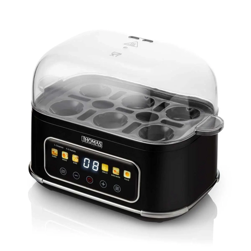 COCEDOR DE HUEVOS DIGITAL THOMAS TH-85DC TOUCH 6 PROGRAMAS - 8