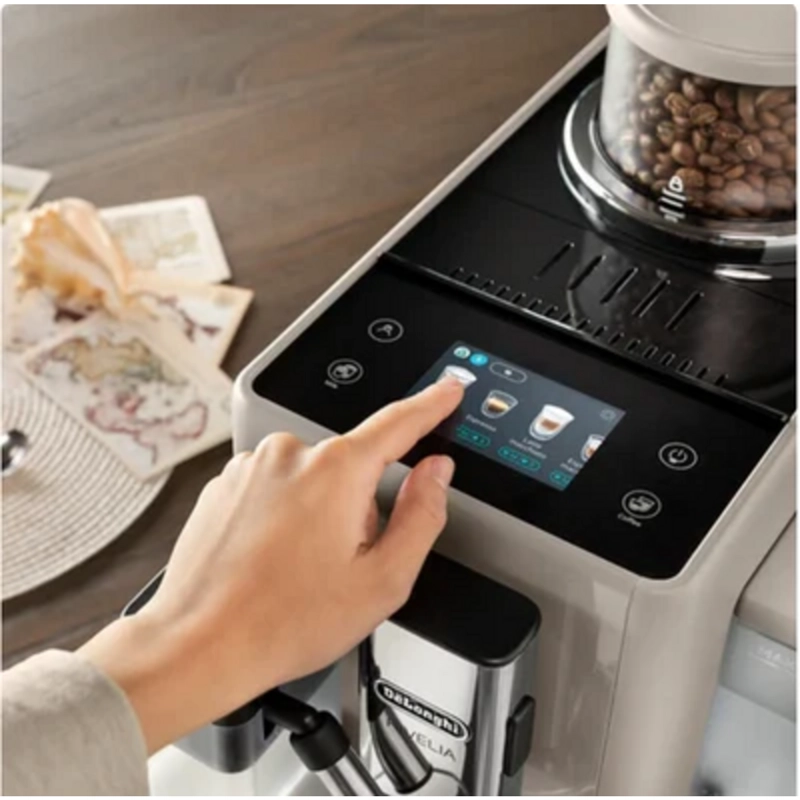 CAFETERA DELONGHI RIVELIA SUPERAUTOMATICA CAFE  250G BEIGE - 5