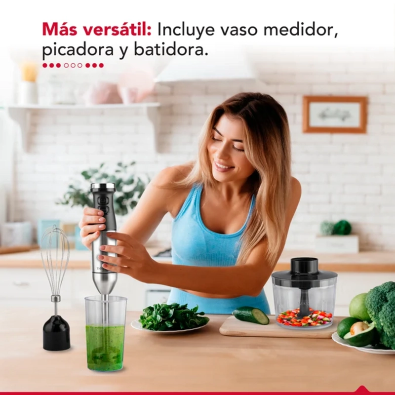 MINIPIMER THORBEN THOR HB 600 PICADORA BATIDOR VASO 700ML - 5