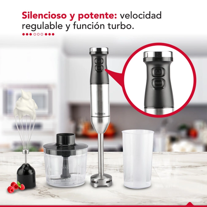 MINIPIMER THORBEN THOR HB 600 PICADORA BATIDOR VASO 700ML - 6