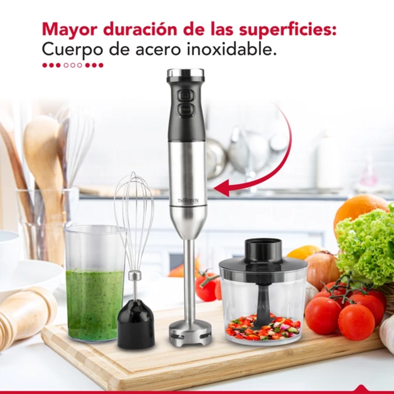 MINIPIMER THORBEN THOR HB 600 PICADORA BATIDOR VASO 700ML - 7