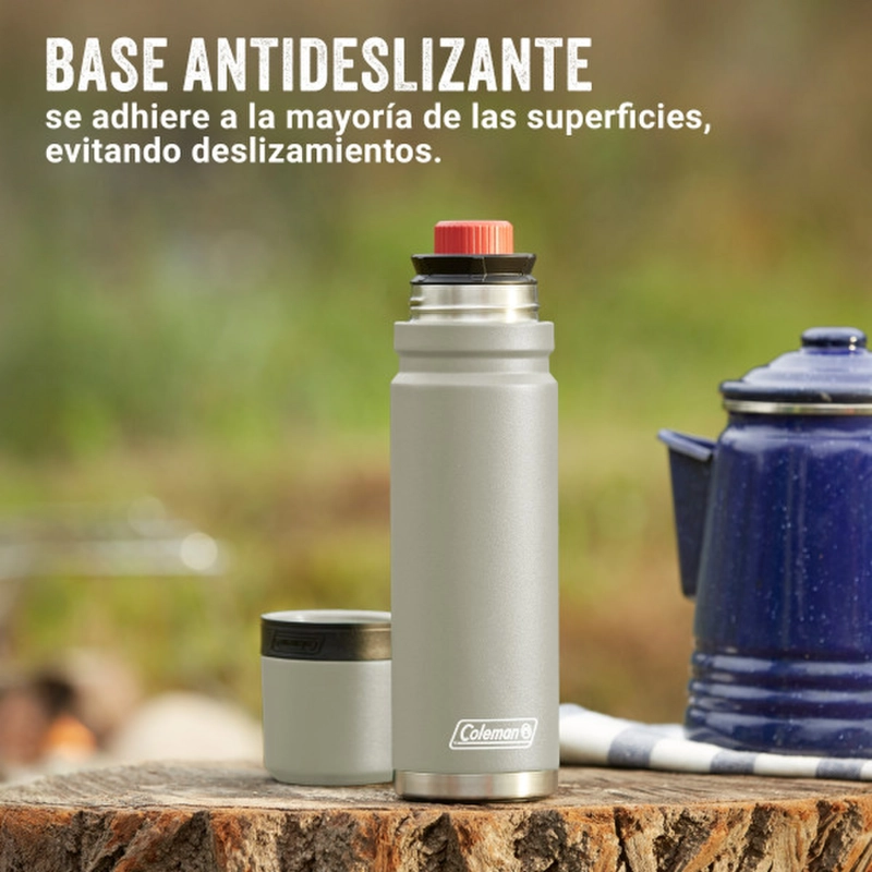 TERMO COLEMAN MATERO VERDE 700 ML CALOR 40H FRIO 60H BPA - 5
