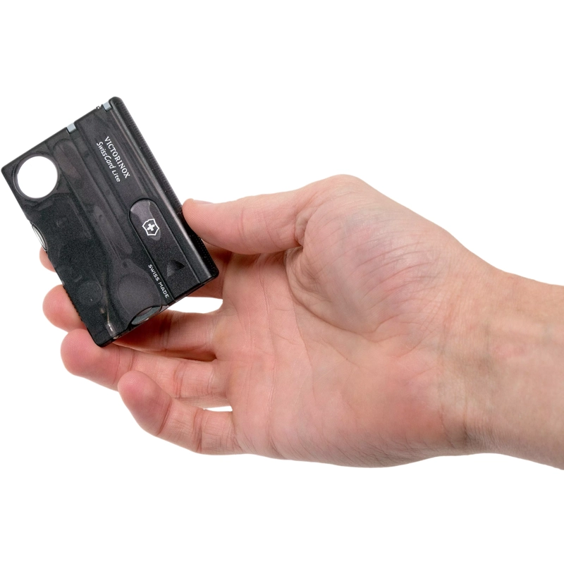TARJETA VICTORINOX SWISSCARD LITE NEGRA 13 FUNCIONES LED - 6
